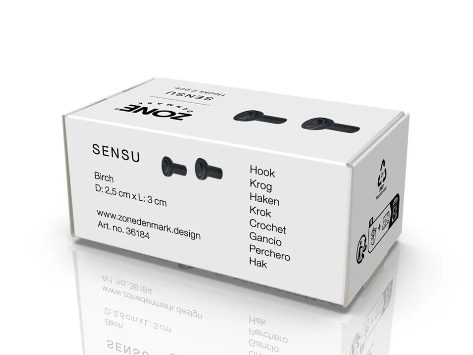 Clearance Zone Sensu 2-pak Krog, Black