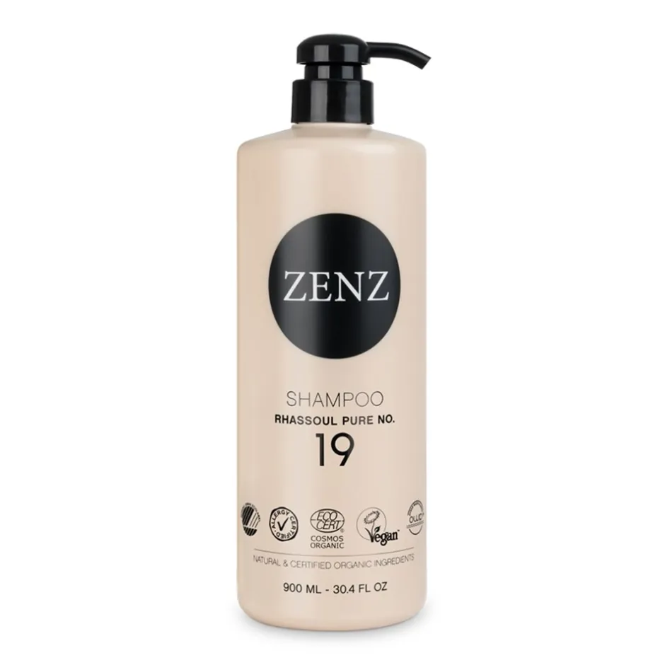 Zenz Shampoo Rhassoul Pure no. 19, 900 ml* Hårpleje