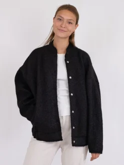 New Neo Noir Sharon Bomber Jakke, , 42 Sort