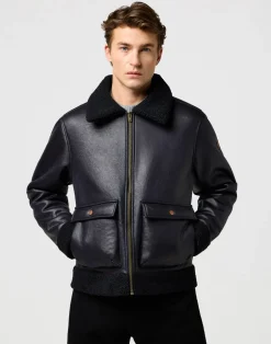 Wrangler Shearling Jakke, , L* Jakker & Frakker