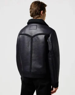 Wrangler Shearling Jakke, , L* Jakker & Frakker