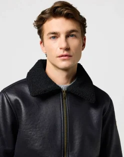Wrangler Shearling Jakke, , L* Jakker & Frakker