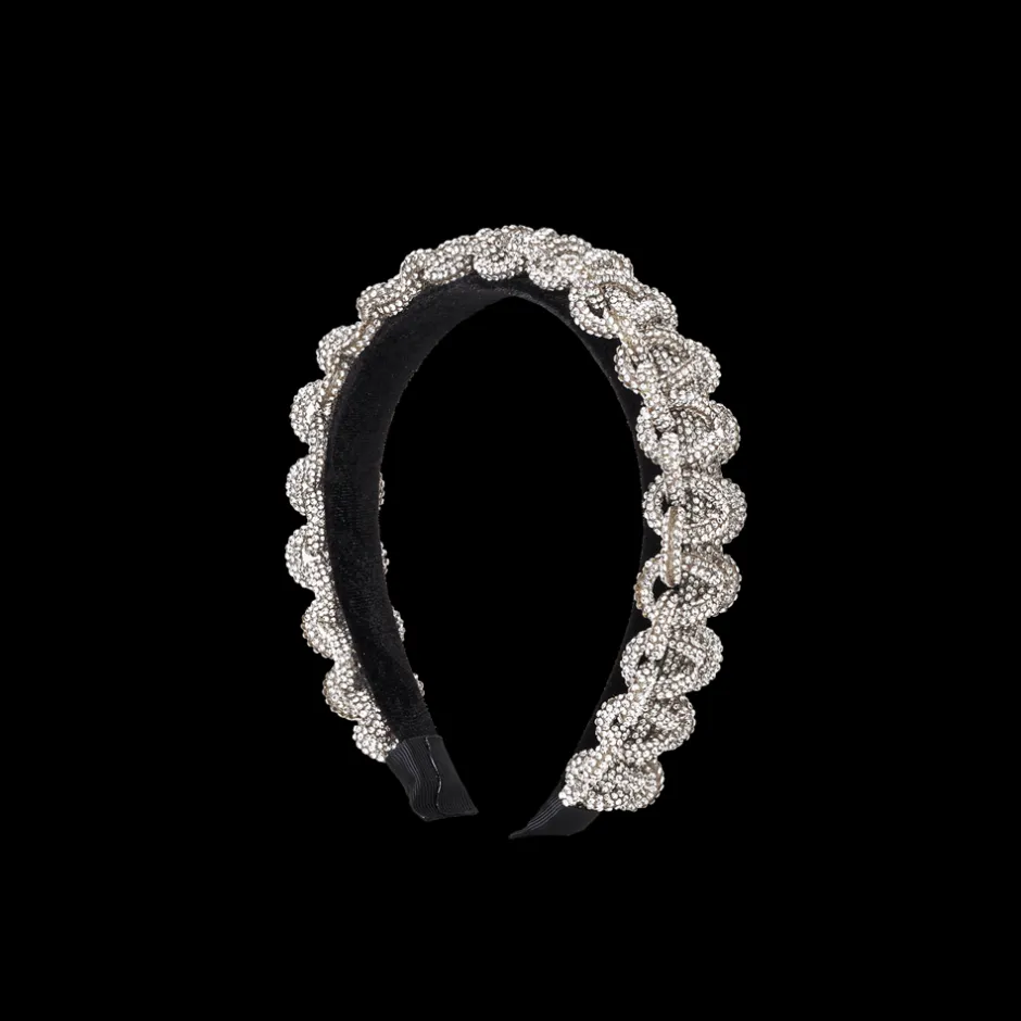 Online DAY ET Shimmer Chain Hårbøjle, Silver