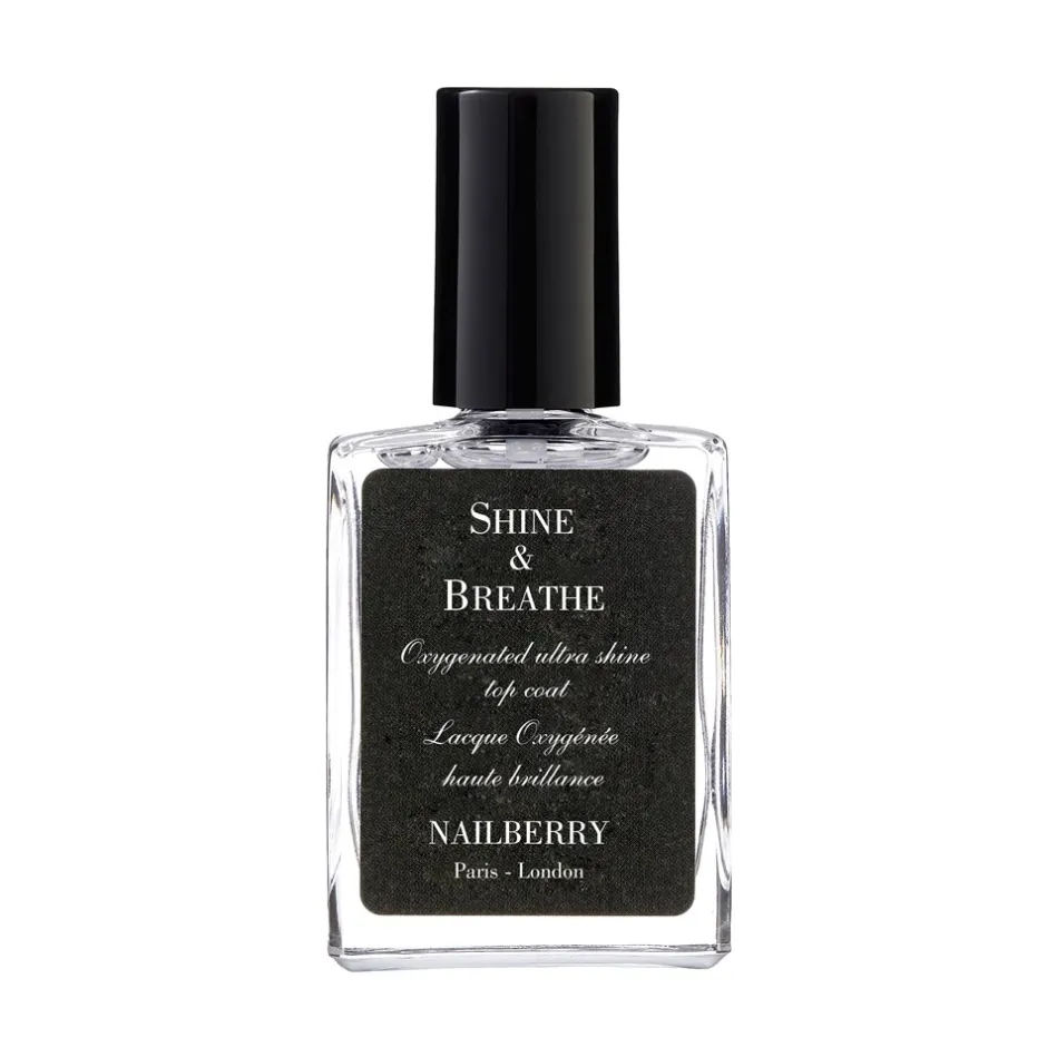 Best Nailberry Shine & Breathe Topcoat, Transparent