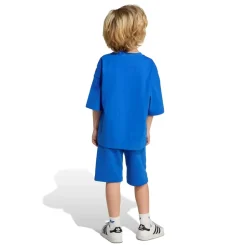 Adidas Short Tee Big Logo Execution Sæt, , 122 cm*Børn Nederdele & Shorts