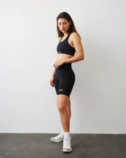 Online 7 DAYS Active Signature Bike Shorts, , XS Black
