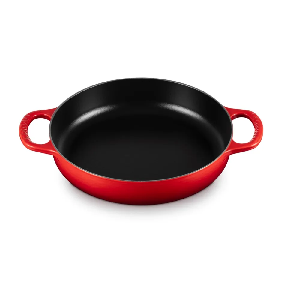 New Le Creuset Signature Everyday Støbejerns Stegepande, , Ø28 cm Cerise