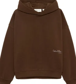 Calvin Klein Signature Hættetrøje, , 164 cm*Børn Strik & Sweatshirts
