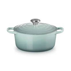 Discount Le Creuset Signature Rund Støbejernsgryde, , 4,2 L Sea Salt