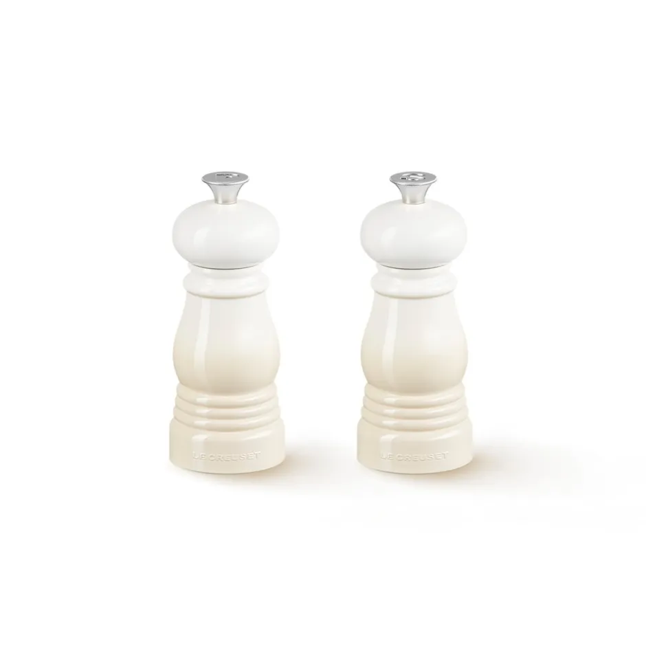 Hot Le Creuset Signature Salt & Peber Kværnsæt, Meringue