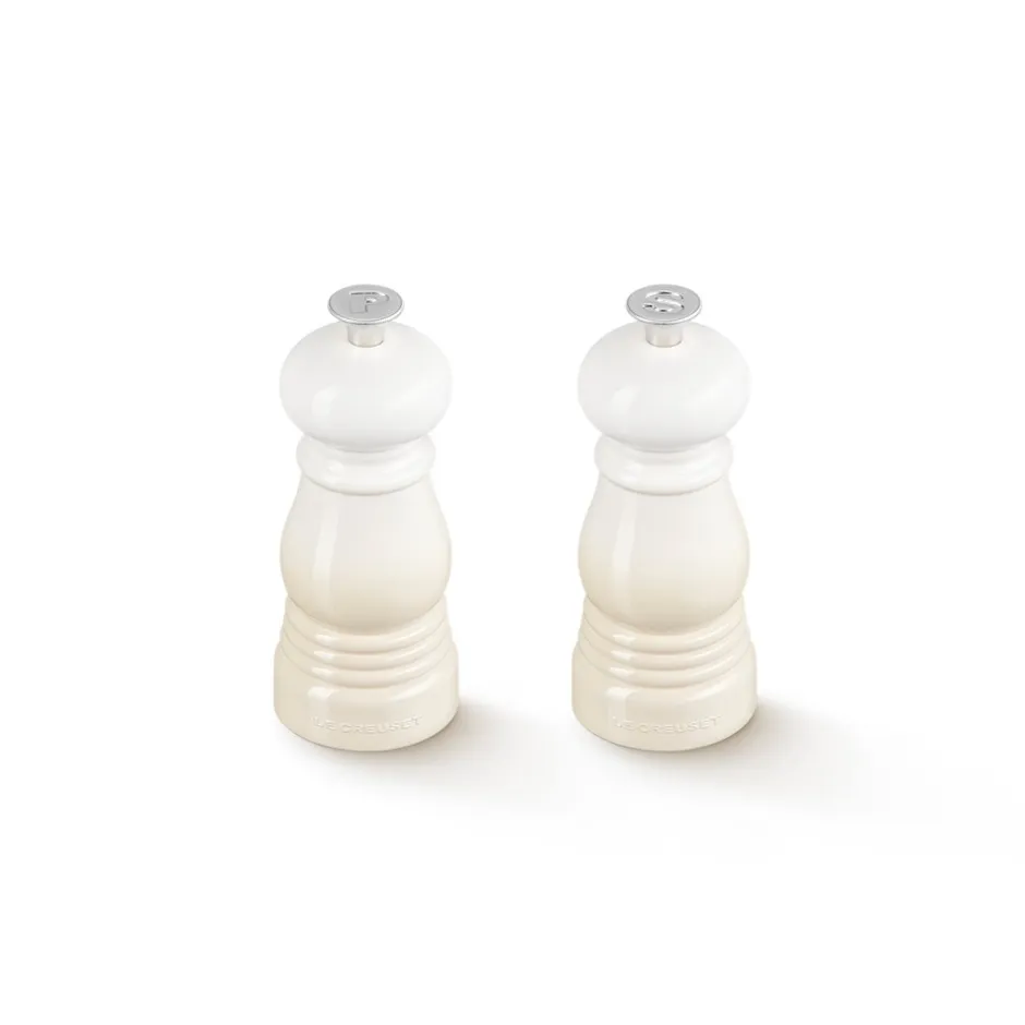 Hot Le Creuset Signature Salt & Peber Kværnsæt, Meringue