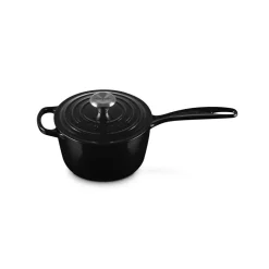 Discount Le Creuset Signature Støbejerns Kasserolle, , 1,5 L Black
