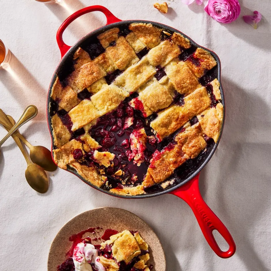 Clearance Le Creuset Signature Støbejerns Stegepande, , Ø23 cm Cerise