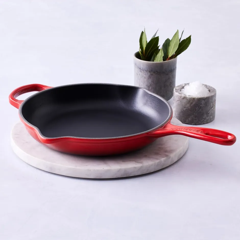 Clearance Le Creuset Signature Støbejerns Stegepande, , Ø23 cm Cerise