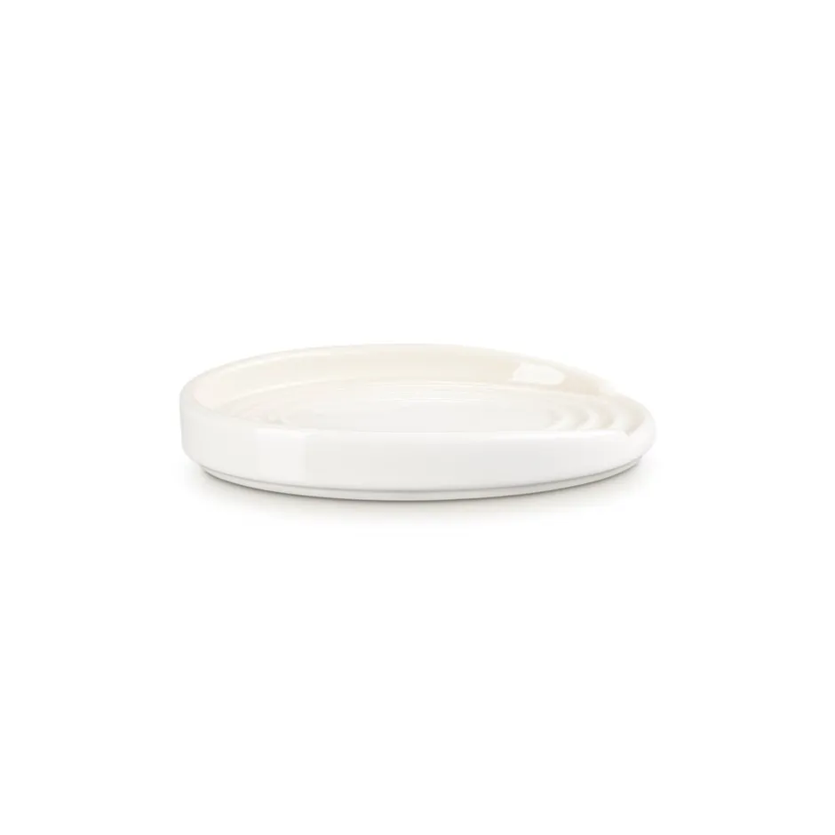 Online Le Creuset Signature Stentøj Oval Grydeskeholder, Meringue