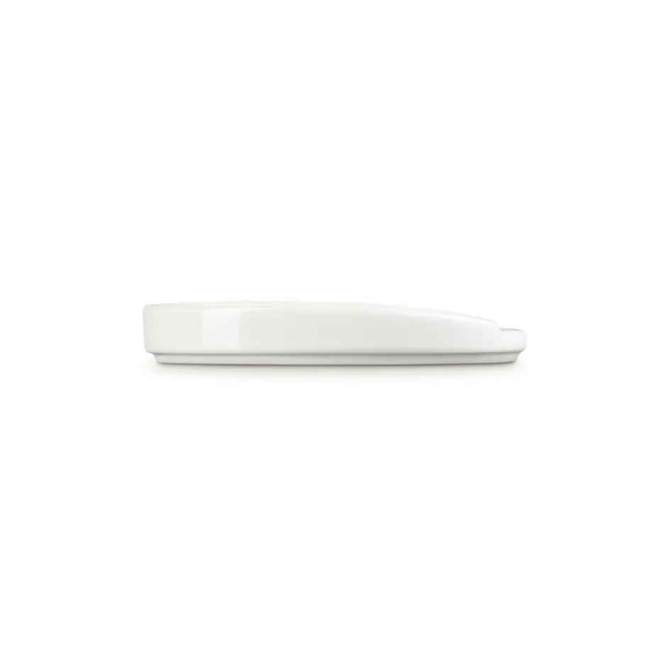 Online Le Creuset Signature Stentøj Oval Grydeskeholder, Meringue