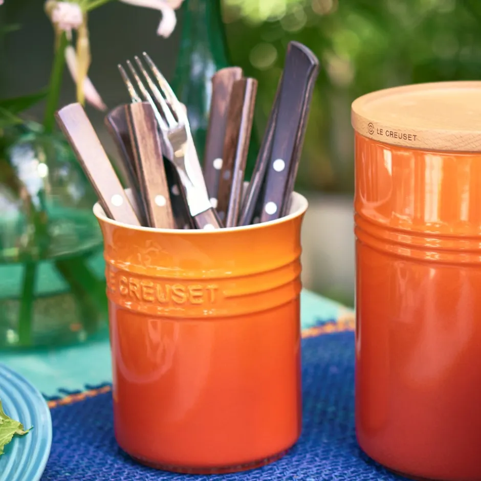 Le Creuset Signature Stentøjs Bestik- & Redskabskrukke,* Opbevaring