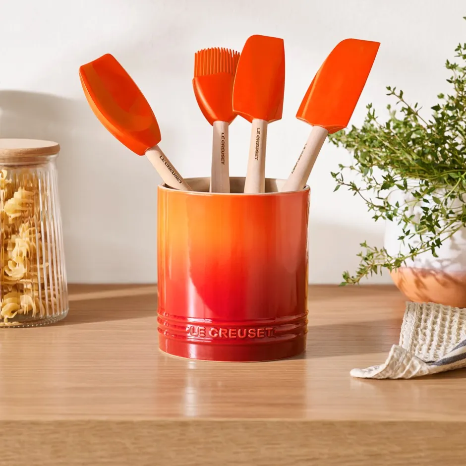 Le Creuset Signature Stentøjs Bestik- & Redskabskrukke,* Opbevaring