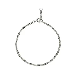 Clearance Maanesten Sigrid Armbånd, , 17,5 cm Sølv