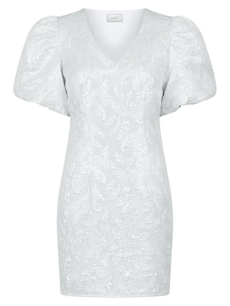 Clearance Neo Noir Sika Metallic Kjole, , 38 Silver