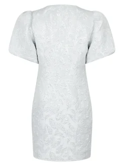 Clearance Neo Noir Sika Metallic Kjole, , 38 Silver