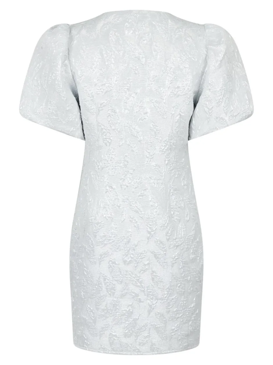 Clearance Neo Noir Sika Metallic Kjole, , 38 Silver