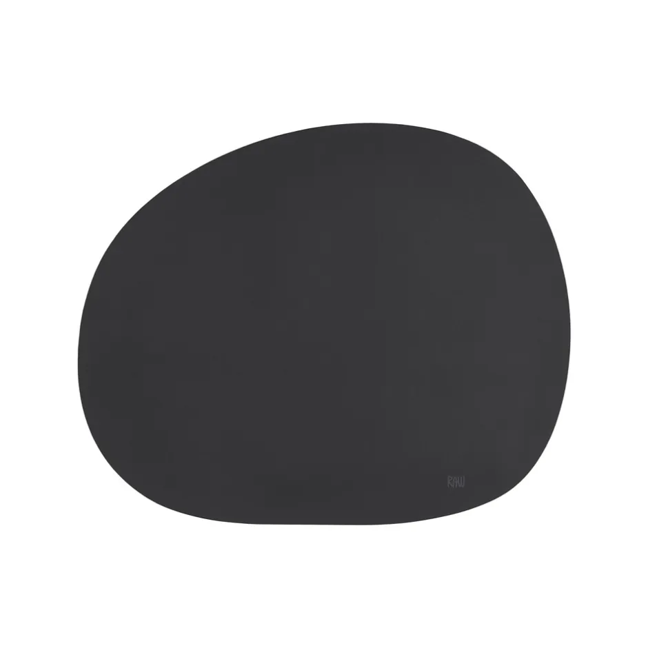 RAW Silikone Dækkeserviet, , 33,5x41 cm Black