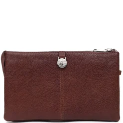 New Adax Silja Clutch, Walnut