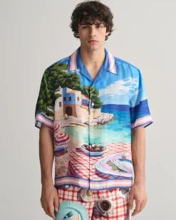 GANT Silke Skjorte, , XL* Skjorter