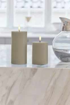 Outlet Sirius Sille LED Bloklys, Warm Grey