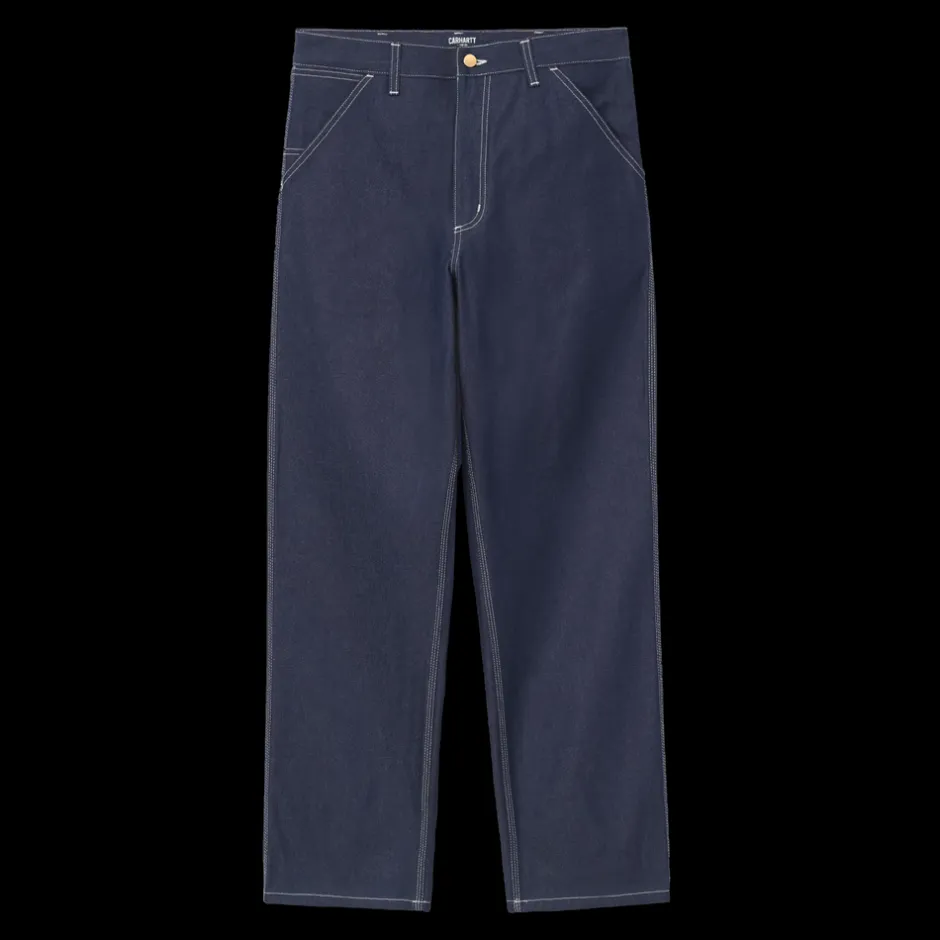 Best Carhartt WIP Simple Bukser, , W33/L32 Blue (Rigid)