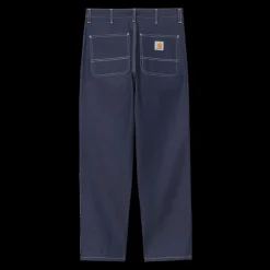 Best Carhartt WIP Simple Bukser, , W33/L32 Blue (Rigid)