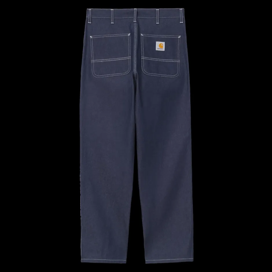 Best Carhartt WIP Simple Bukser, , W33/L32 Blue (Rigid)