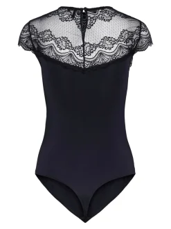 Best Pieces Sinna Bodystocking, , L Black