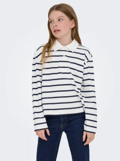 Discount KIDS ONLY Sira Polo, , 158-164 cm Night Sky CD Stripes