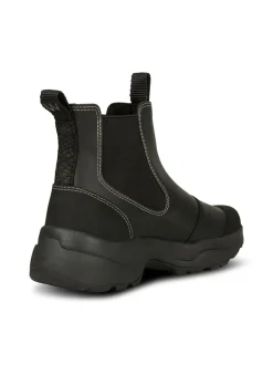 Outlet Woden Siri Waterproof Støvle, , 42 Black/Black