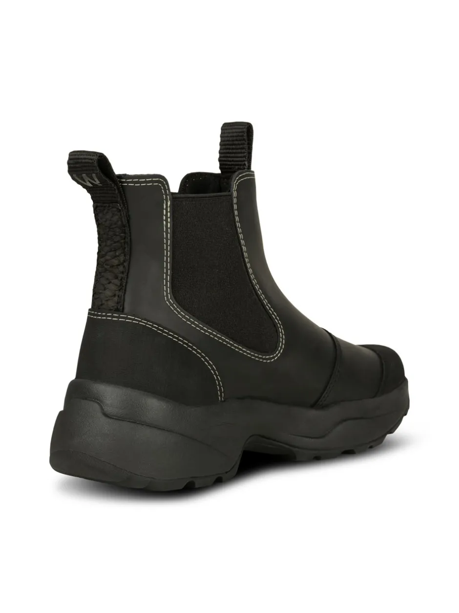 Outlet Woden Siri Waterproof Støvle, , 42 Black/Black