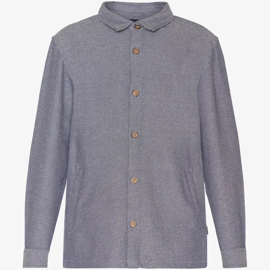 Discount Signal Siryan Twill Overshirt, , XXL Stormy Blue