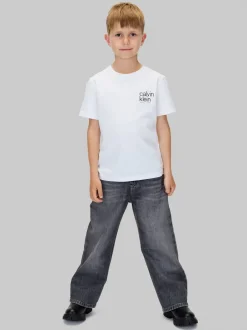 Online Calvin Klein Skater Jeans, , 140 cm Mid Grey Stone