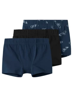 Outlet Name It Skater 3-pak Boxershorts, , 86 cm Titan