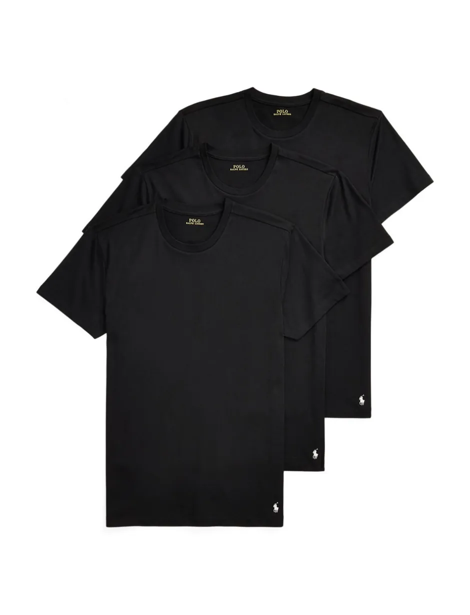 Ralph Lauren Slim Crewneck 3-pak Undertrøjer, , XL* Undertøj