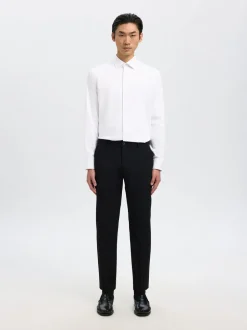 Discount Selected Homme Slim-Performance Skjorte, , L Bright White