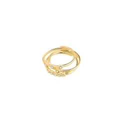 Hot Pilgrim Sloan 3-i-1 Ring, Gold Plated