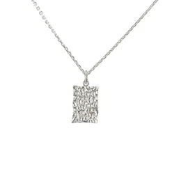 New Camille Brinch Small Krystal Halskæde, , 42-45 cm Silver