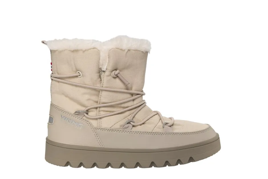 Online Viking Snowflake Warm WP SL Støvler, , 38 Cream