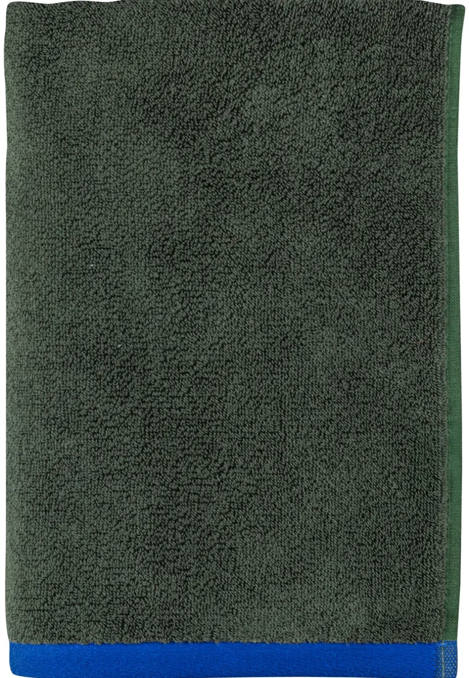 Online Mette Ditmer Soft Håndklæde, , 70x133 cm Dark Olive/Light Blue