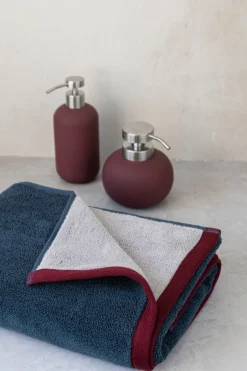 Best Mette Ditmer Soft 2-pak Håndklæde, , 40x55 cm Midnight Blue/Light Grey