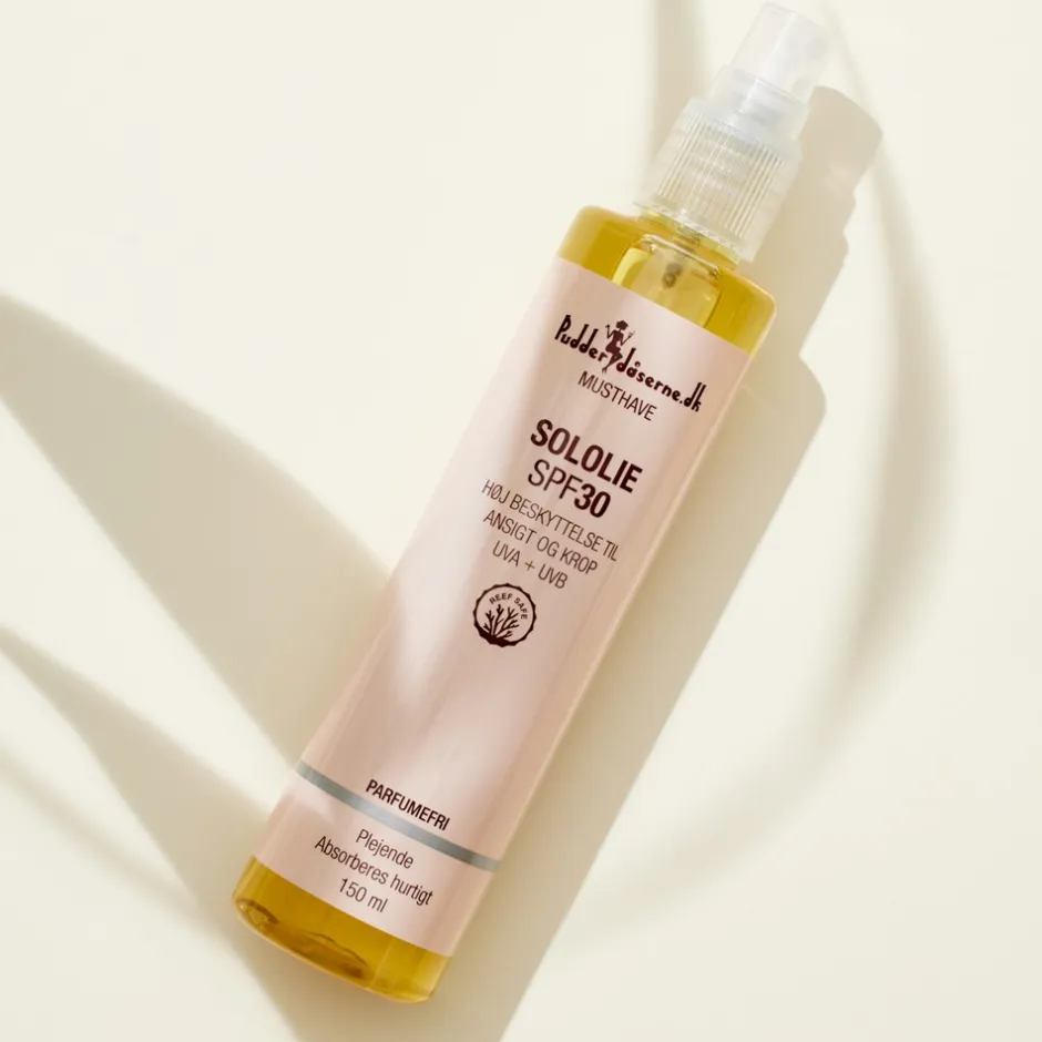 Clearance Pudderdåserne Sololie, , 150 ml SPF 30