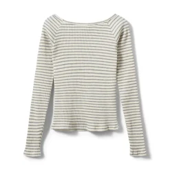 Sofie Schnoor SomaSY Bluse, , 164 cm Grey Striped