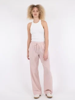 Clearance Neo Noir Sonar Linen Bukser, , 38 Rose Smoke